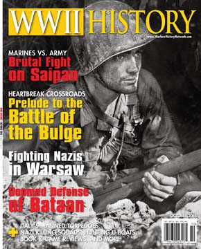2015年10月期的二战历史杂志。