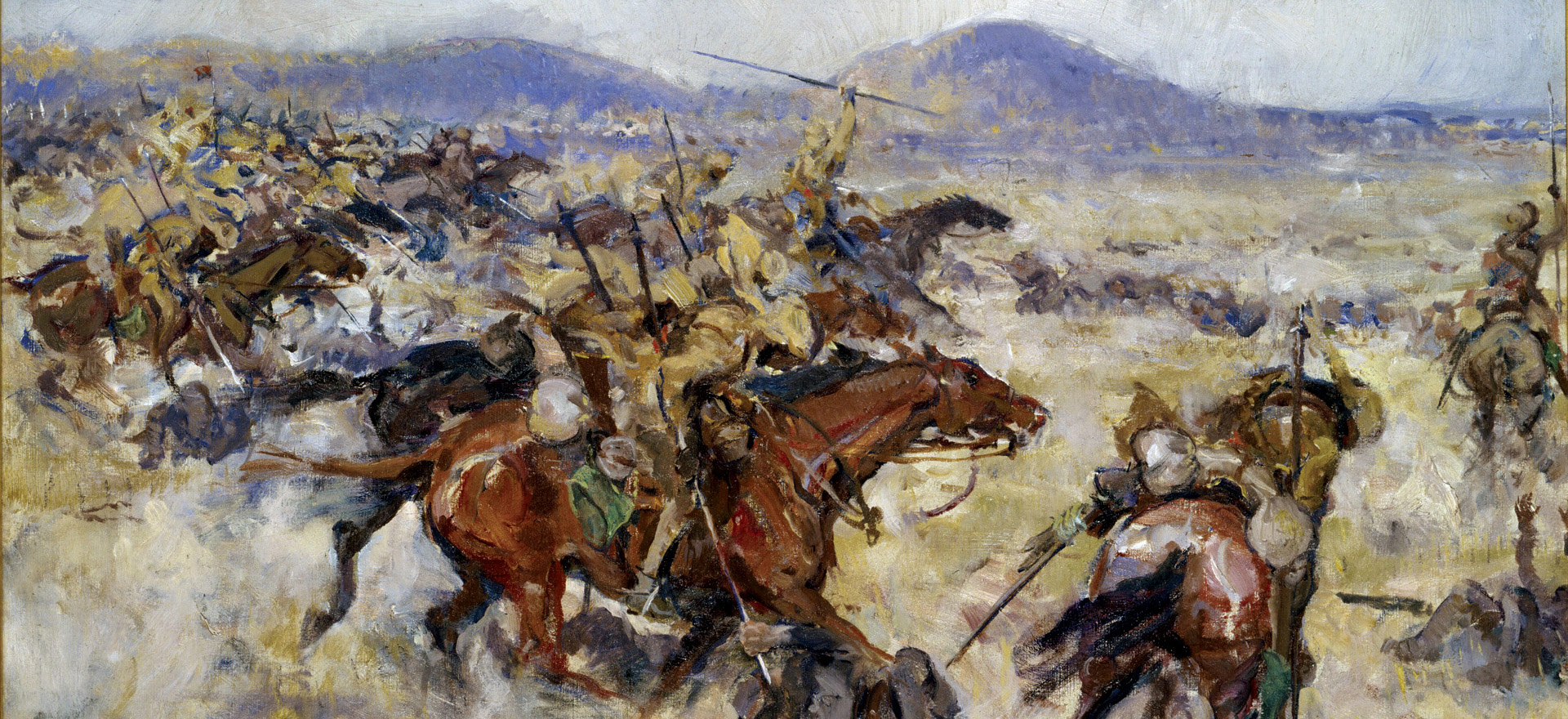 米吉多战役的第二天，印度长矛兵攻占了大决战谷的奥斯曼人阵地。