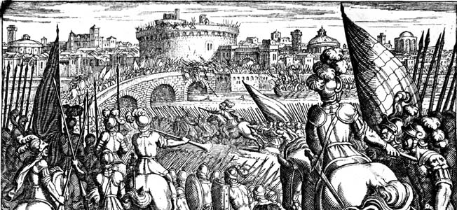 在阿利亚战役中，当高卢人洗劫罗马时，“纯粹的野蛮人”击败了精锐的罗马军队。