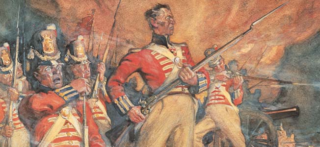 许多男人在加拿大志愿者在服务之战Lundy巷和1812年战争在美国出生。